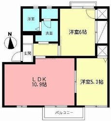 フォーレスツヅキの物件間取画像